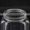 Customize printing logo durable 1500ml PET plastic bottle jar for food storing