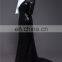 Supplier Of Dresses Sequin Lace Black And White Short Sleeve Muslim Evening Dress