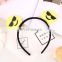 2017 Women Girls Cartoon Emoji Headband Cute Expressions Kids Adults Hair Band Hair Accessories Birthday Party Headdress