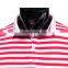 2016 New Style Short Sleeve Basic Striped Casual Mens Cotton Wholesale Polo T Shirts