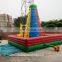 HI Popular climbing man wall art inflatable climbing wall inflatable rock climbing wall hot selling