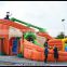 Large Inflatable Circle Slide,Commercial Round Slip n Slide For Sale