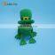 Wholesale Cute Green Soft Plush Frog Stuffed Toy with cute hat