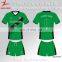 Color Green Latest Design Sublimation Custom Cheap Soccer Uniform For Teams