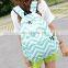 Wholesale High quality monogrammed Chevron Backpacks