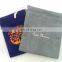 Custom logo print reusable drawstring velvet gift pouch/ wholesale velvet jewelry packing bag