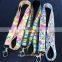 custom logo fashion colorful cheap screen printing neck polyeater lanyards