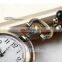 Vintage Design New Artistic Bead Chain Pocket Brass Watch