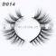 D014 worldbeautylashes new development minkfur false eyelash new plastic packing box