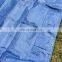Bule/silver pe tarpaulin