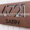 New design rust corten steel black steel signs