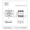 LED Encapsulation Series 0.2w 5050 epistar cree rgb smd led chip diode