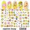 Snake Pattern Party Manicure 2020 Kids Nail Sticker Animal 2d F Series Flower Fashion Popular Thin