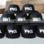 Manufacture wholesale acrylic flat bill black snapbacks hats bulk