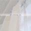 Wholesale cheap decoration clear polyester long shade white sheer curtain fabric for hotel living room and office