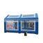 Cheap 0.55mm PVC Inflatable Car Wash Parking Carport Covers Mobile Spray Paint Booth Tents Inflatable Car Garage Tent