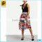 2016 Hot Sale Women Wholesale Fashion Design Lady Floral Pencil Skirt