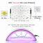 48w Portable UV Nail Curing Lamp Led Nail Dryers for Gel Polish with Sensor for Acrylic Nails