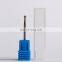 Blue Nail drill bits,Stainless steel Tungsten nail drill bit set,cuticle Diamond Manicure nail drill bit kits