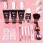 acrylic nail set beginners beauty spa professional base coat top coat nail tips poly gel nail kit