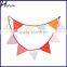 Christmas Decor Cotton Fabric Bunting Double Sided Banner 12 Flags PL043