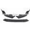 carbon fiber Style Front Lip Bumper Shovel Cover Trim 3PC ABS Rear lip rear spoiler front Bumper Diffuser For Sentra SYLPHY 2020