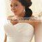 New Elegant Sweetheart Neckline Pleated Wedding Dresses For Fat Woman 2014 With Beaded Waist