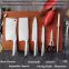 8pcs Stainless Steel Kitchen Knife Set with Wood Block