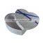 Customize design logo printed paper empty heart shape gift box