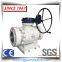 Wear-Resistant Metal Hard Seal Ball Valve for Delayed Coking Unit Sphere and Valve Seat Sealing Surface Superhard Procesing