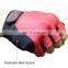 HANDLANDY Fitness Gym Training Gloves Red Foam Padded Palm Outdoor Workout Bike Gym Custom Other Sports Fingerless Cycling Glove