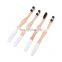 2020 Custom logo 100% organic  curved nylon bristle bamboo toothbrush