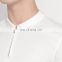 wholesale chinese high quality men White Solid Knitted Fabric Type  Polo Collar T-shirt