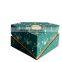 Jasper diamond triangle shape box with matt lamination luxury jewelry packaging for necklace earrings bracelet