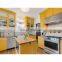 High End Matt Yellow waterproof Kitchen Cabinet