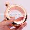 Metal Whisky Stainless Steel Round 100ml Eco Friendly 3.5oz Liquor Bracelet Lighter Womens Ladies Hip Flask