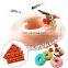 High Quality 8 Cavity Colorful Silicone Donut Baking Pan