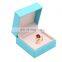 Custom Luxury Elegant Paper Cardboard Jewelry Packaging Box With Hot Stamping Logo