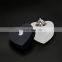 Heart Shape Customized Solid Acrylic Display Base Acrylic Ring Display Block with Slot