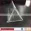 triangular leaflet holder acrylic tabletop menu display