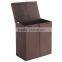 Storage Foldable 2- Compartment Hamper, Laundry hamper with Magnetic Lid Closure