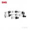 China SNS 4V Series Wholesale Pneumatic Solenoid Air flow Control Valve