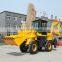 Large And Mini Front End Loader Tractor 3 To 6 Ton Multifunction Wheel Backhoe Loader For Sale