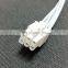 White 8pin Sleeved Pcie Splitter  Female to Dual 8P(6+2)pin Male Power Cable Express Adapter Power Cable