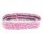 Custom Patterned Non Slip Hip Glute Band Resistance Glute Band