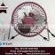 6 inch small desk fan table fan 12V