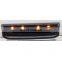 MAICTOP car body kit front grille with light fog lamp for prado fj120 2003-2009 vintage style