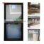 italy windows use hurricane impact upvc profiles for skylight upvc top hung windows with SS hardware