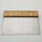 Kitchen Pastry Tools Multipurpose Stainless Steel Metal Bread Slim Cutter Dough Scraper with Wood Handle