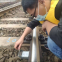 Digital rail cant device railway maintenance equipment